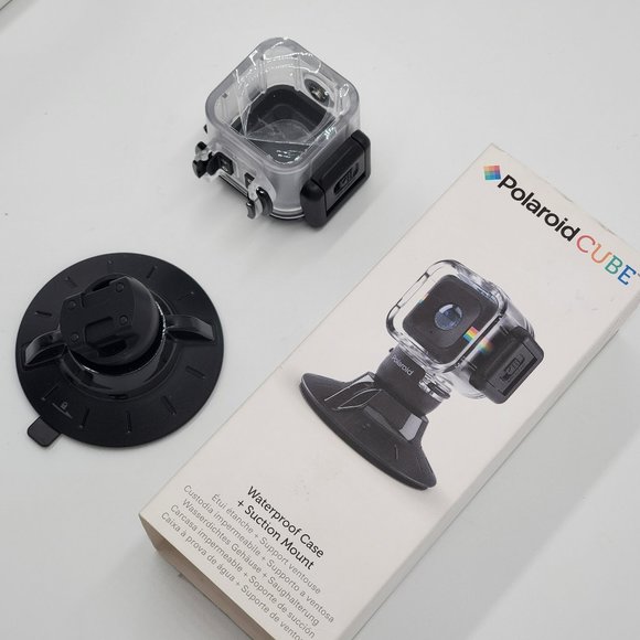 Polaroid CUBE Waterproof Case & Suction Mount - NIB - Picture 4 of 13
